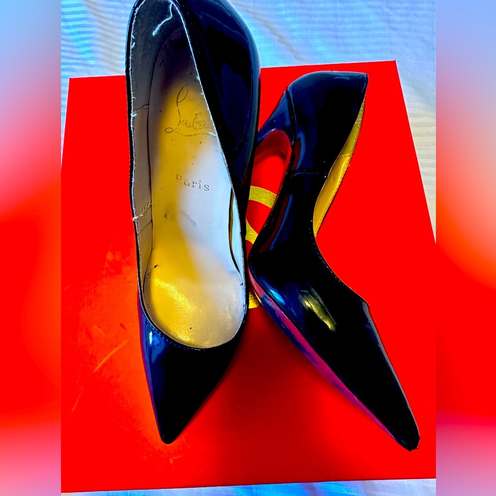 Preloved louboutins . Had them for a bit I just want to get rid of them.